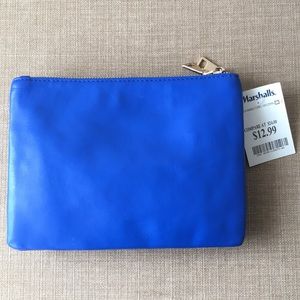Bright Blue Clutch/Shoulder Bag